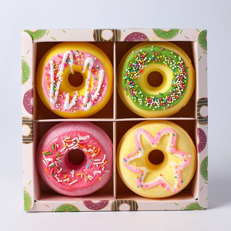 Stress Eliminating Bubble Bath Aromatherapy Donuts