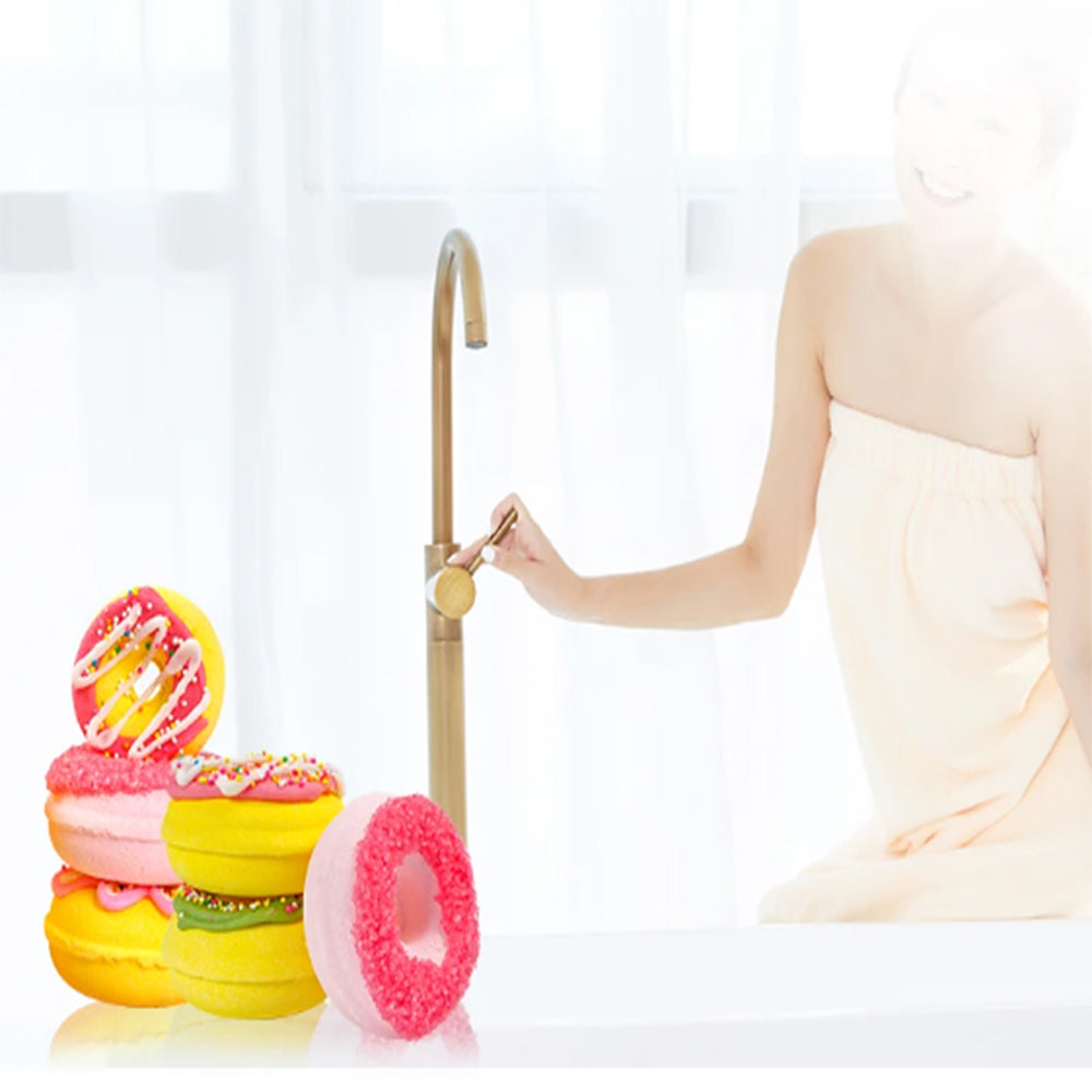 Stress Eliminating Bubble Bath Aromatherapy Donuts